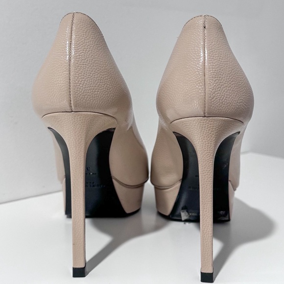 SAINT LAURENT beige heels - Picture 8 of 10